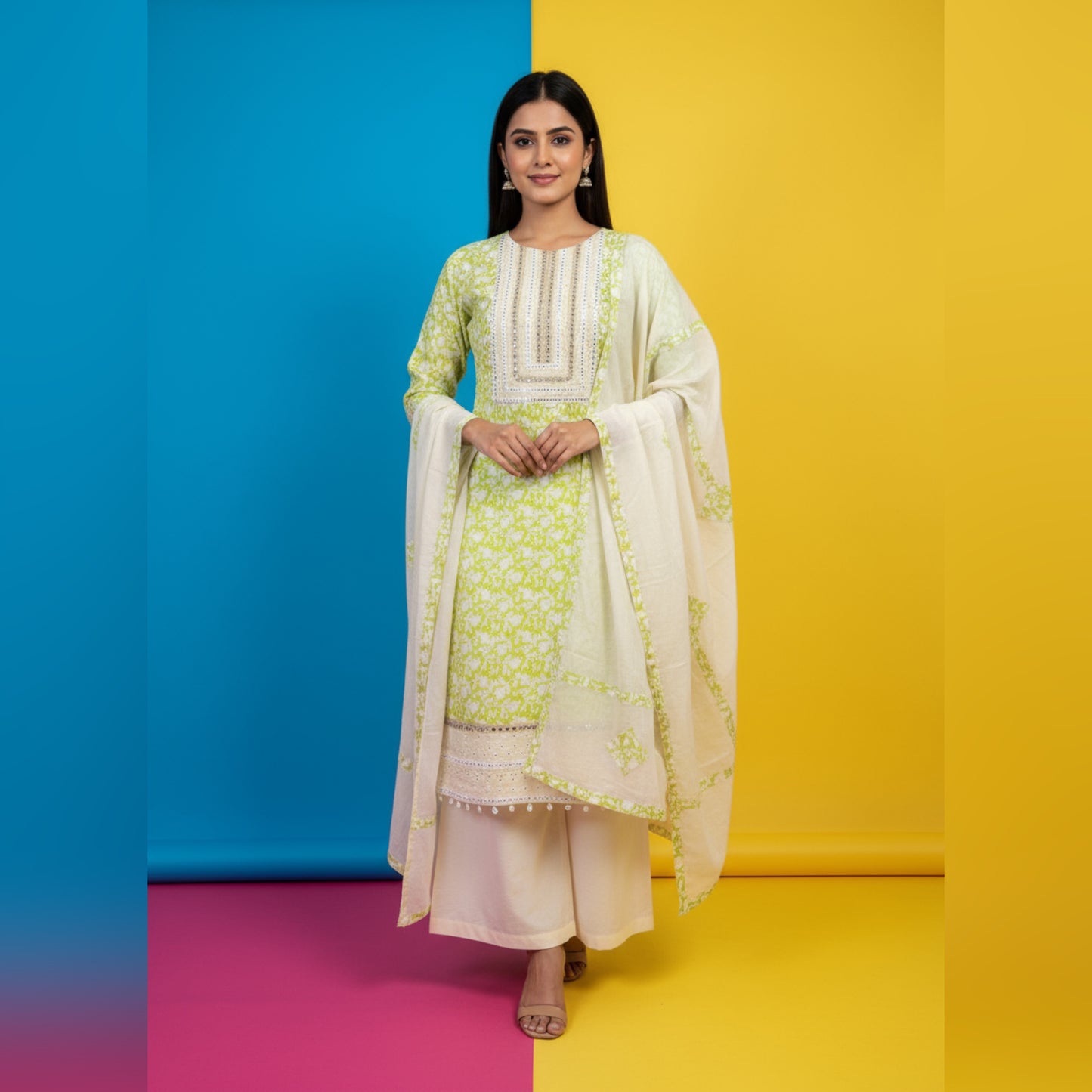 Unstitched Cotton Suit