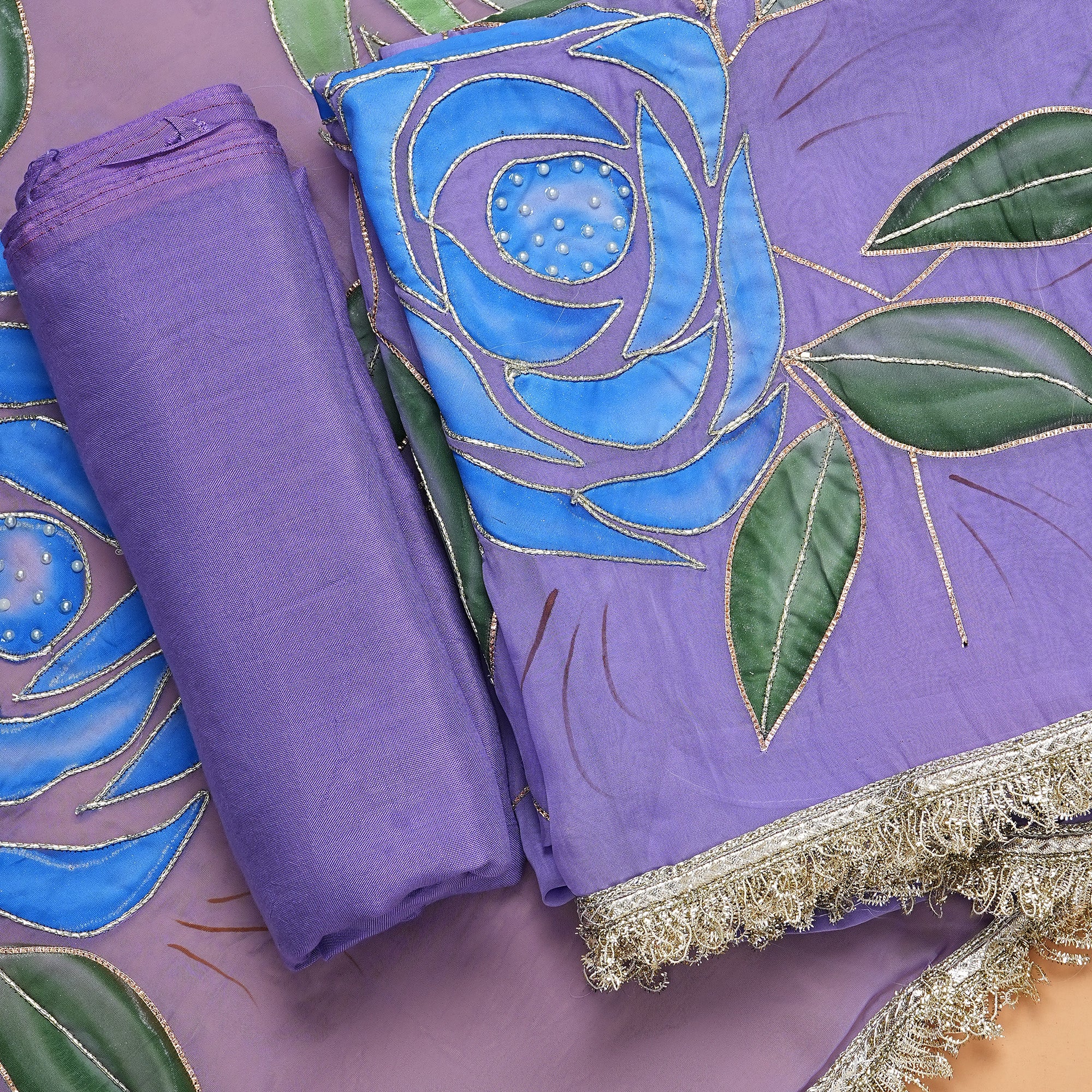 AVARAYA UNSTITCHED DRESS MATERIAL