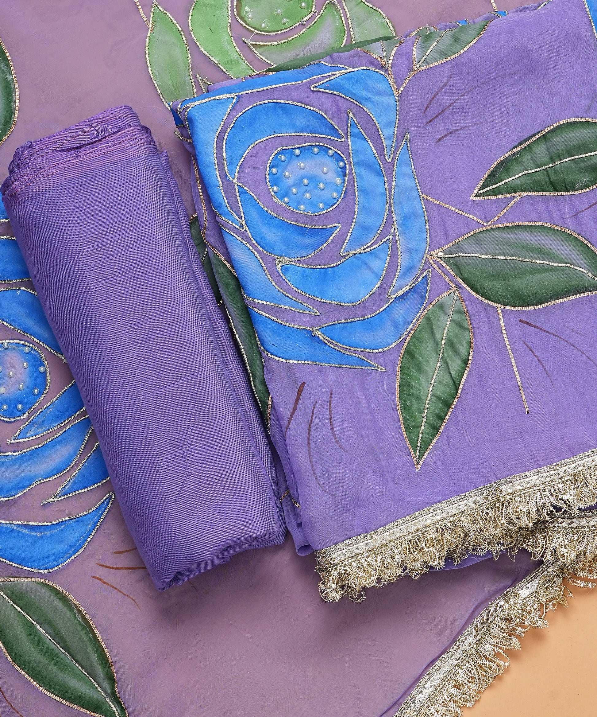 AVARAYA UNSTITCHED DRESS MATERIAL
