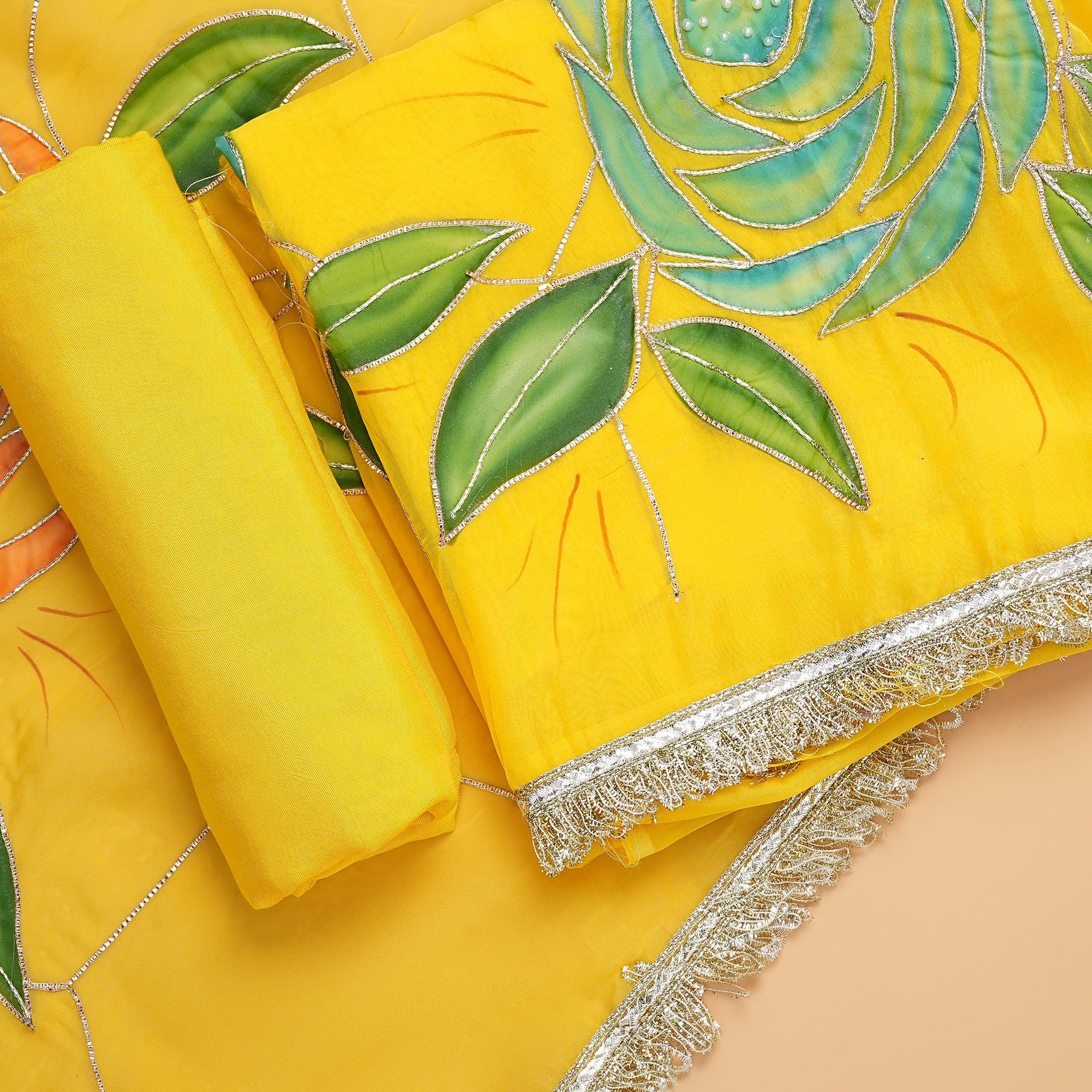 AVARAYA UNSTITCHED DRESS MATERIAL
