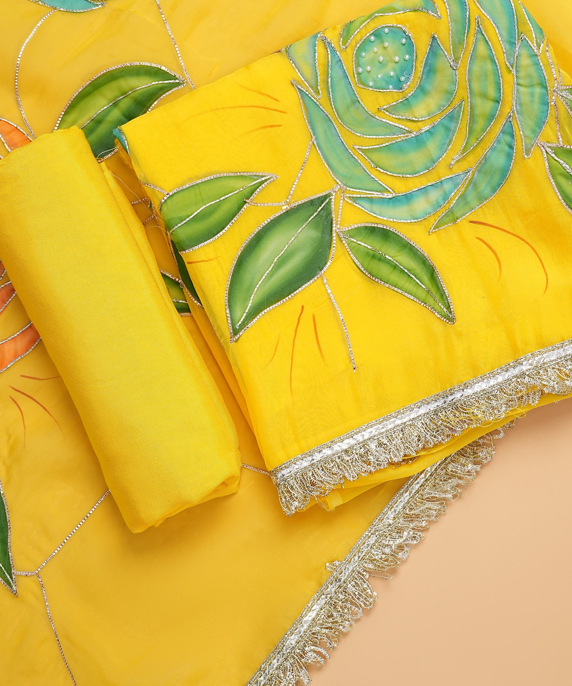 AVARAYA UNSTITCHED DRESS MATERIAL