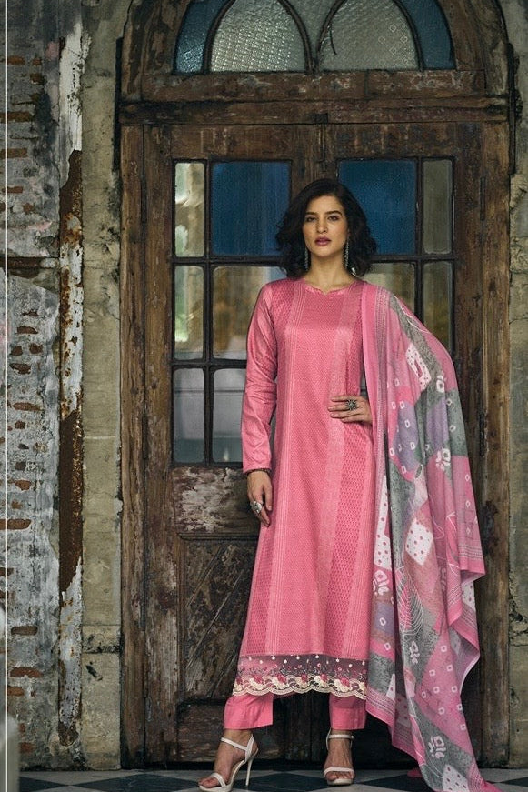 UNSTITCHED JAAM COTTON SUIT