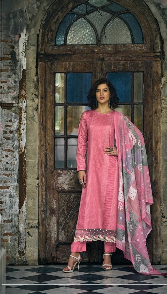 UNSTITCHED JAAM COTTON SUIT