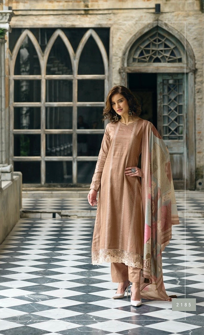 UNSTITCHED JAAM COTTON SUIT