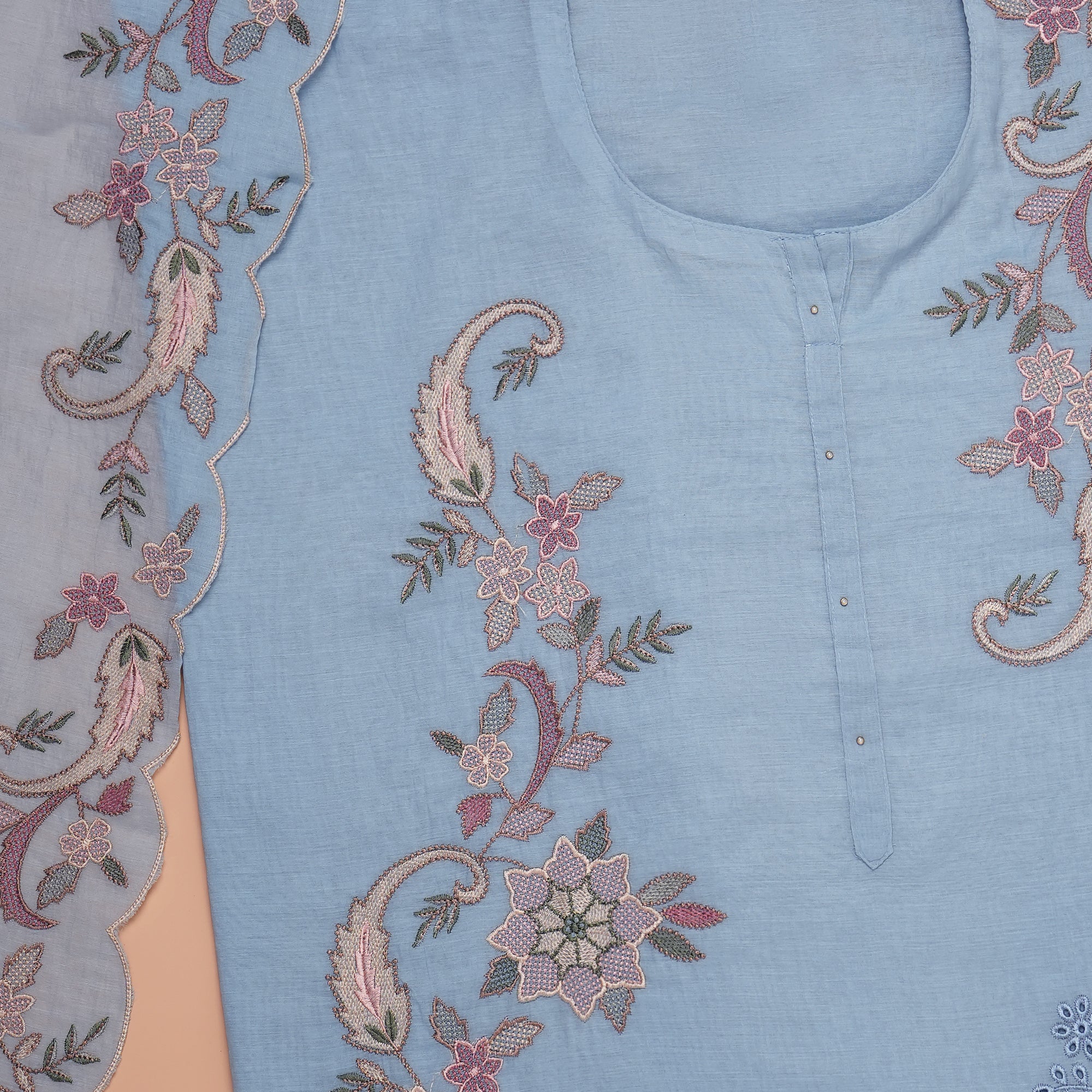 AVARAYA UNSTITCHED DRESS MATERIAL