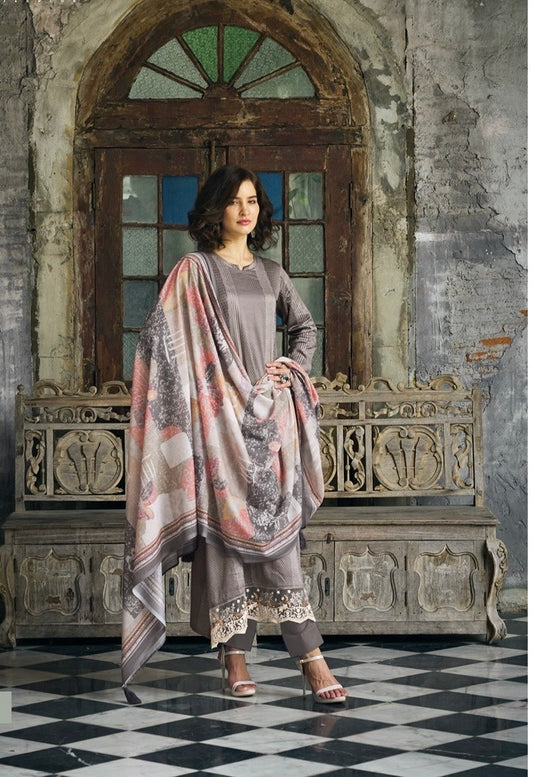 UNSTITCHED JAAM COTTON SUIT