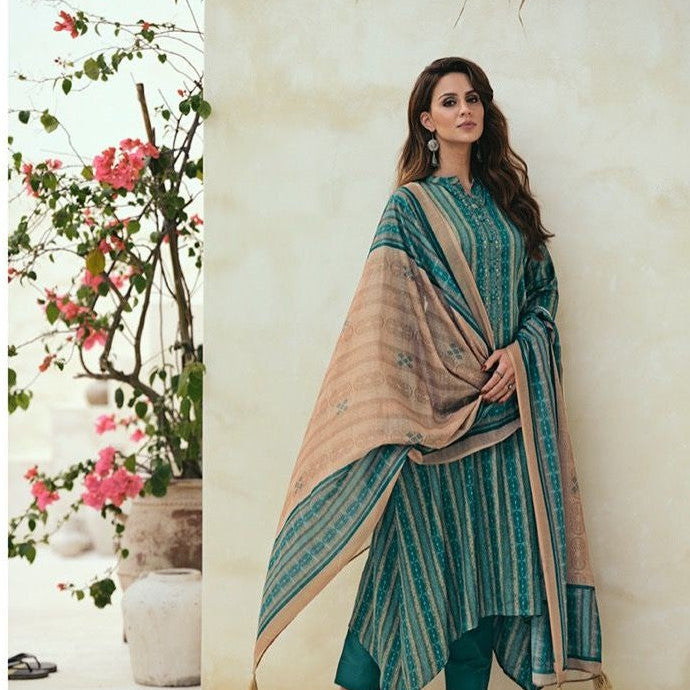 UNSTITCHED JAAM COTTON SUIT