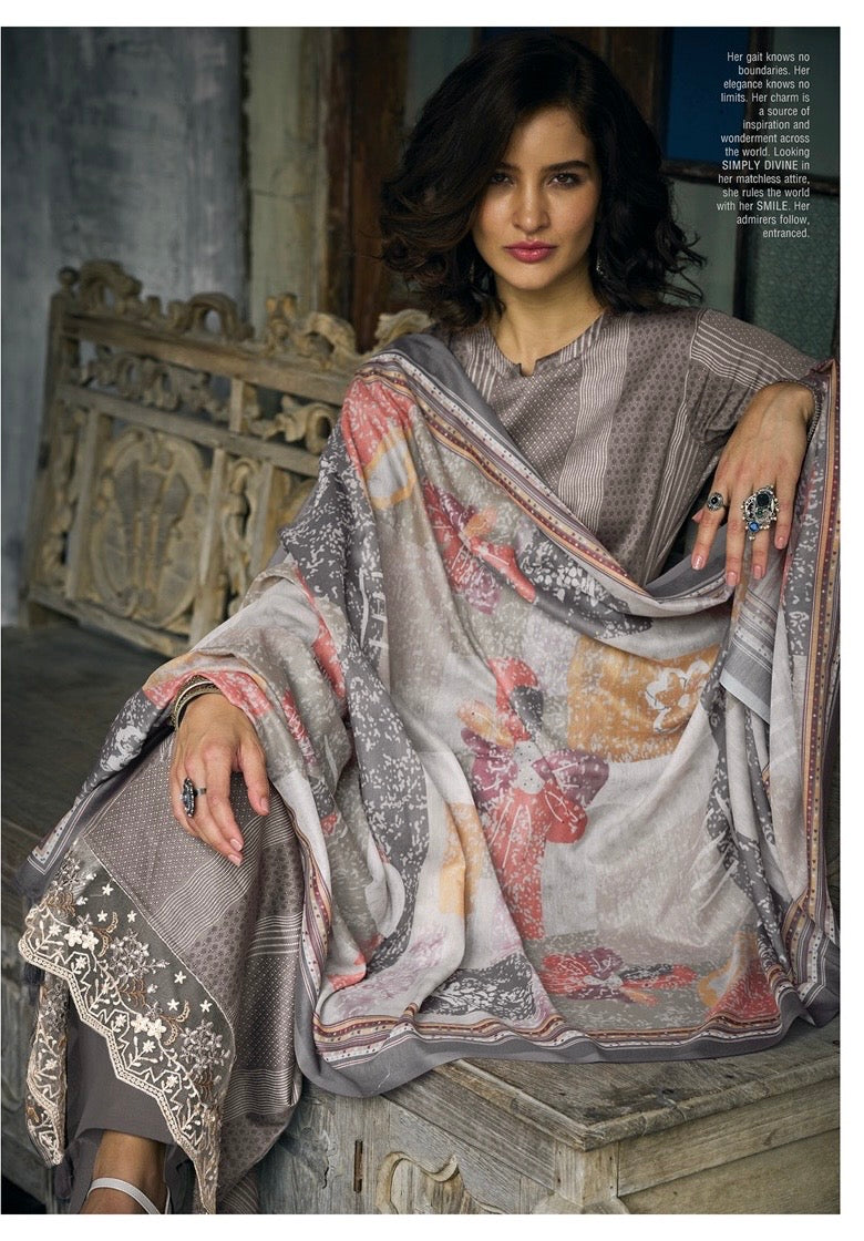 UNSTITCHED JAAM COTTON SUIT