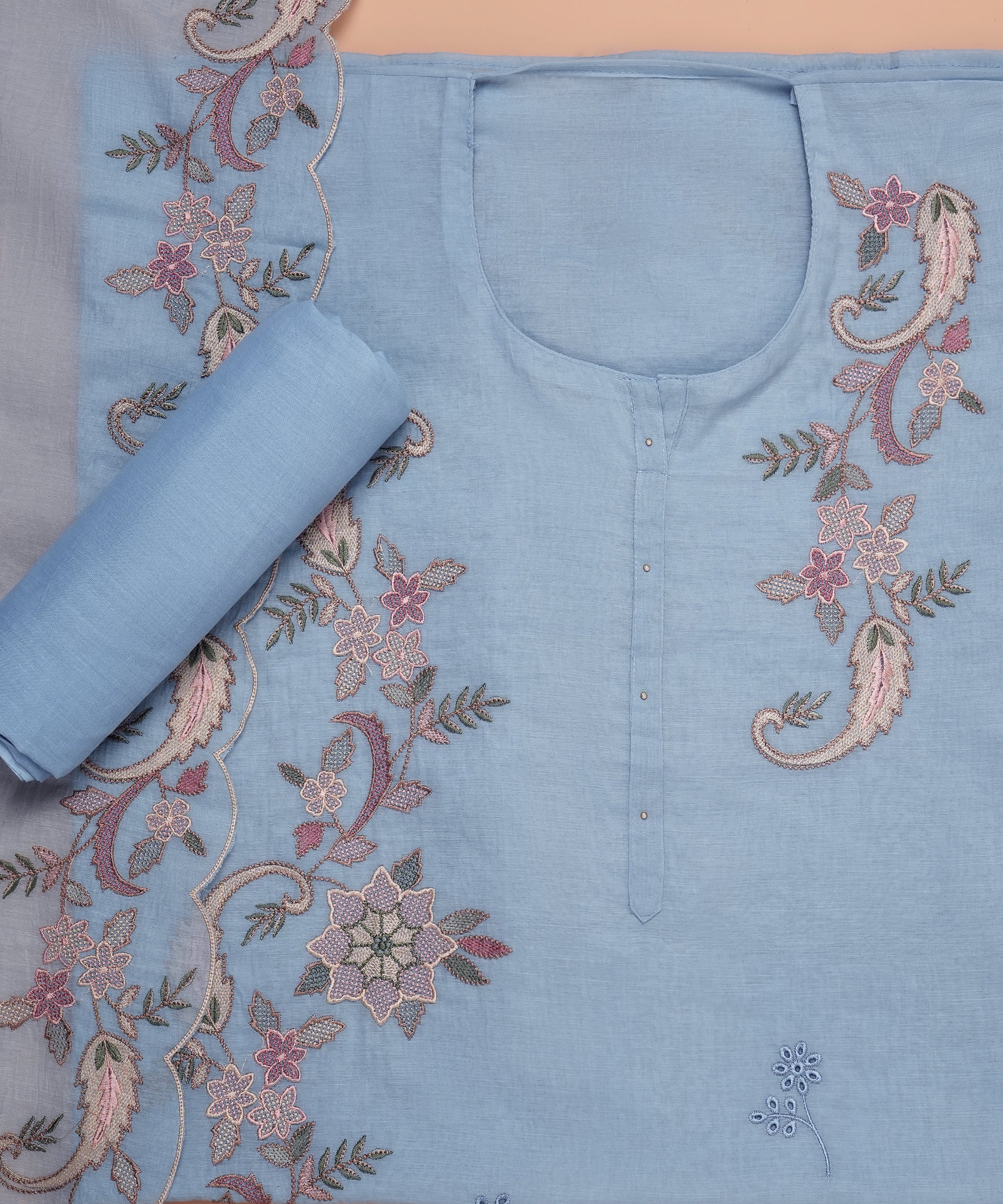 AVARAYA UNSTITCHED DRESS MATERIAL