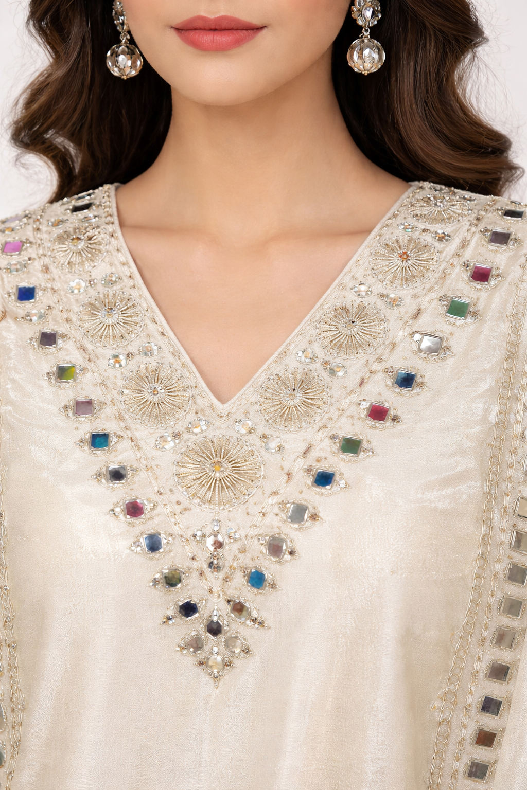 Readymade Shimmer Silk Salwar Suit