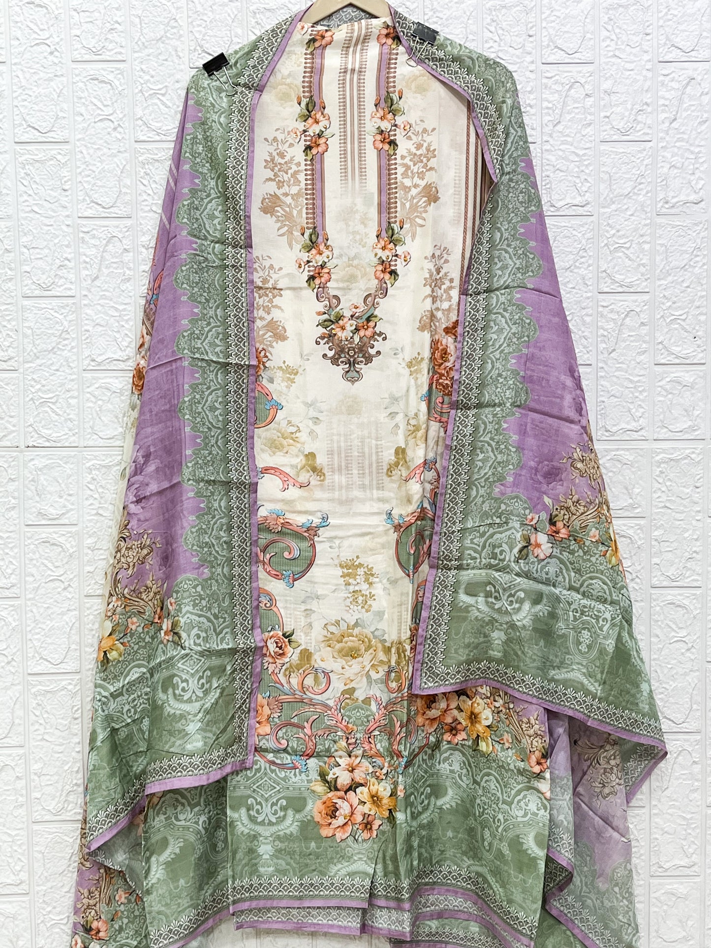 Pure Modal Pakistani Print Suit