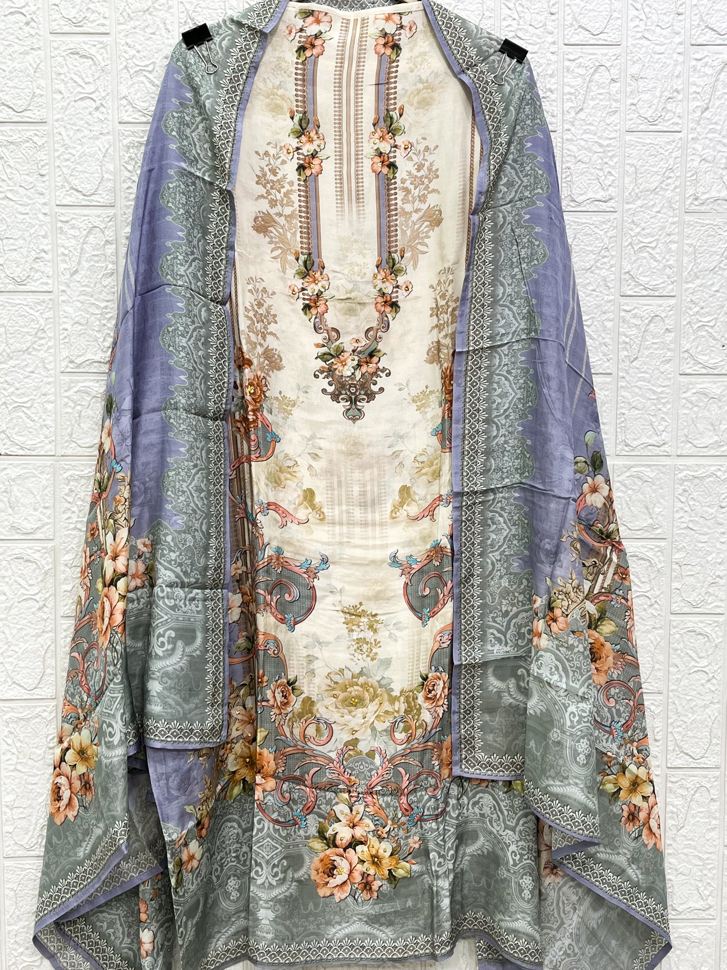 Pure Modal Pakistani Print Suit
