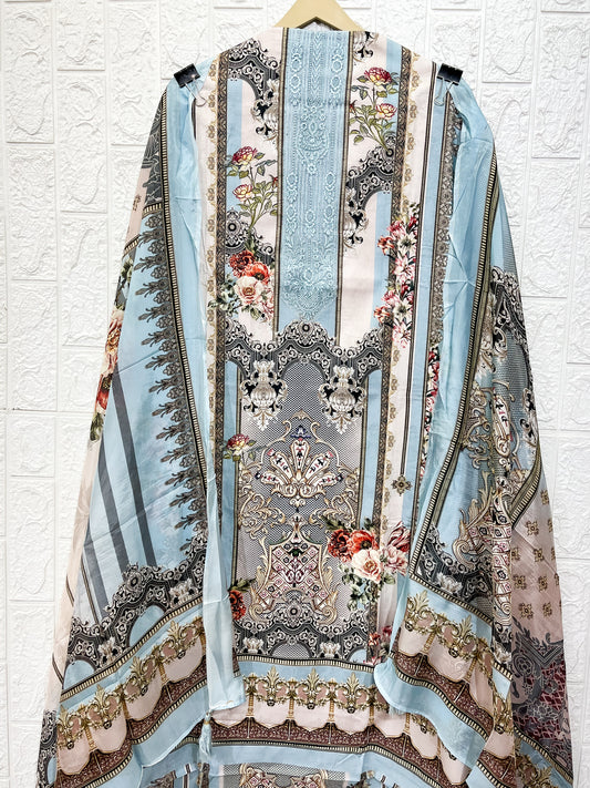 PAKISTANI PRINT LAWN COTTON SUIT