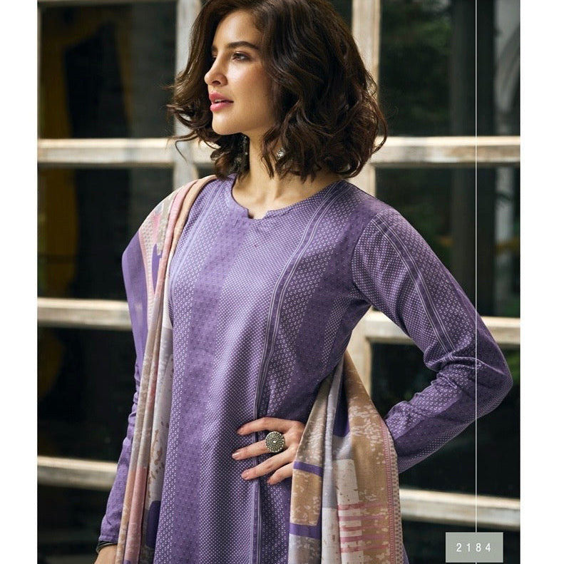 UNSTITCHED JAAM COTTON SUIT