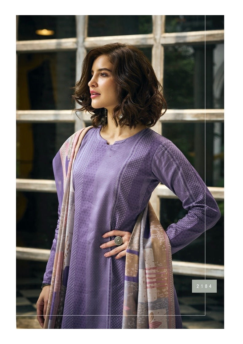 UNSTITCHED JAAM COTTON SUIT