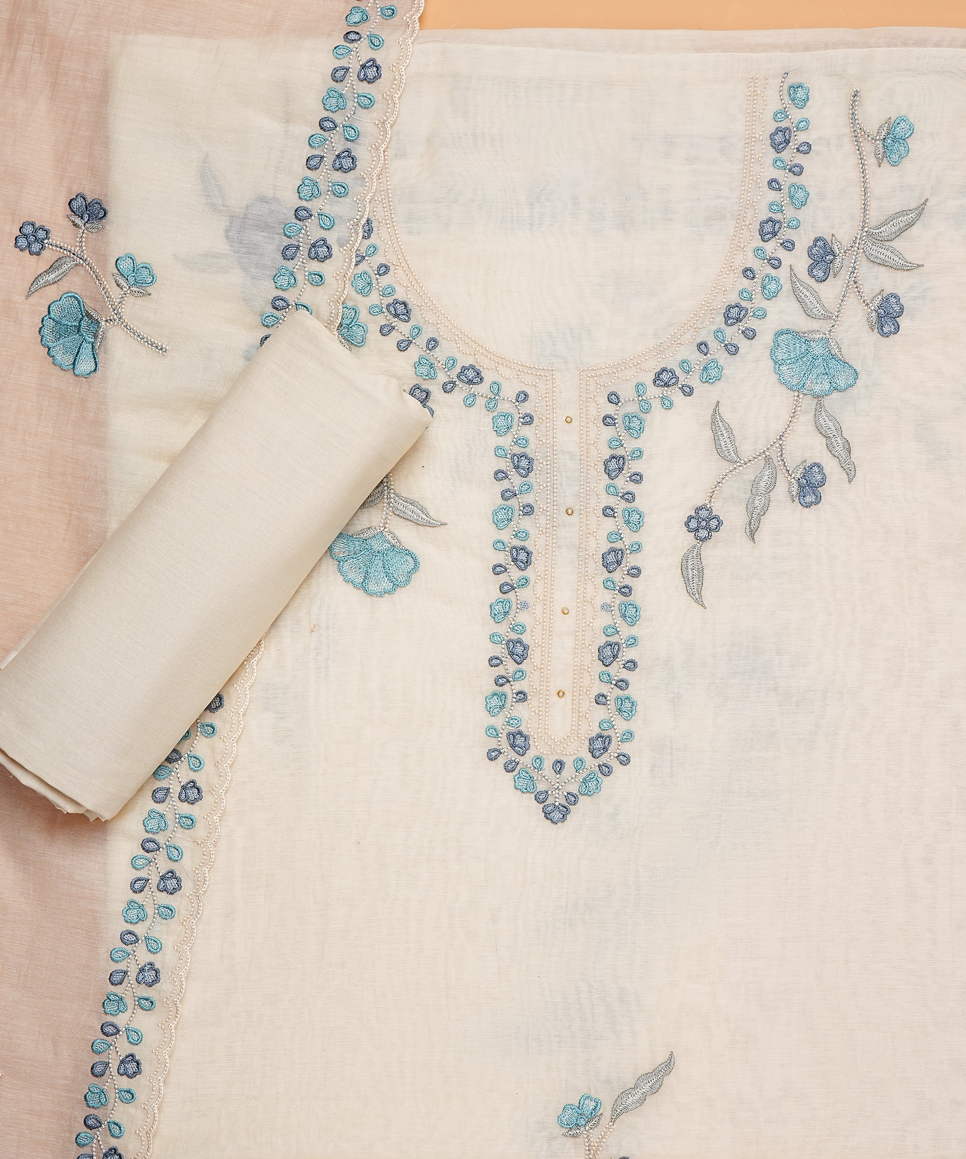 AVARAYA UNSTITCHED DRESS MATERIAL