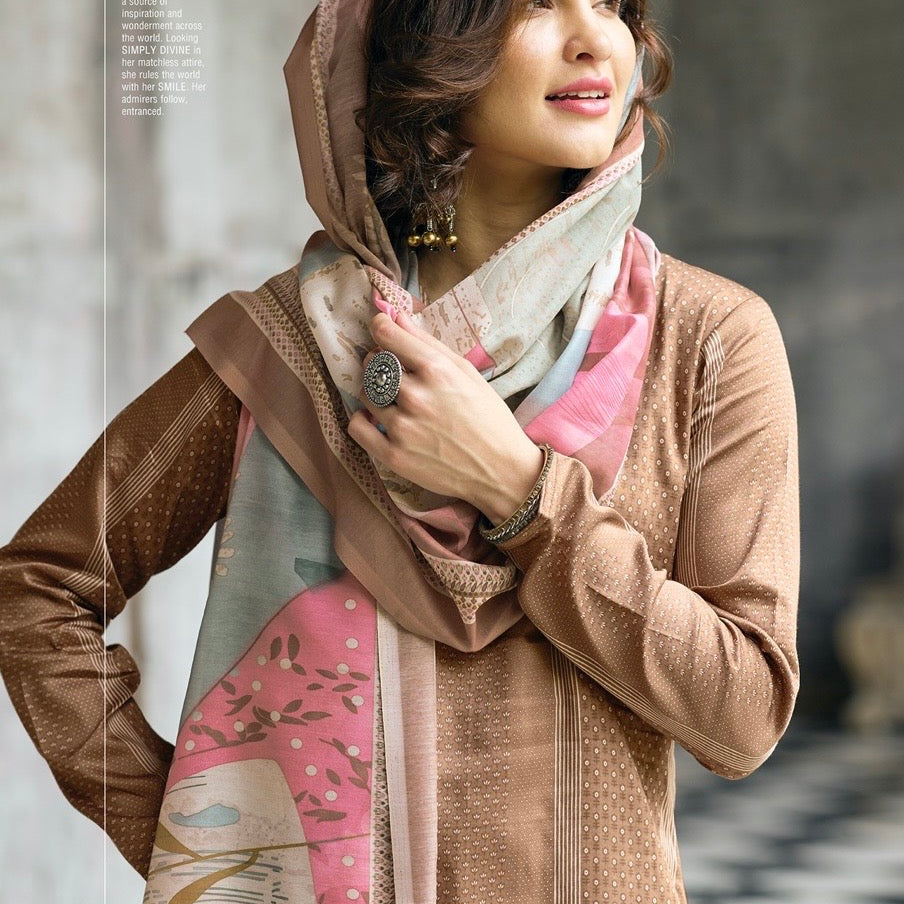 UNSTITCHED JAAM COTTON SUIT