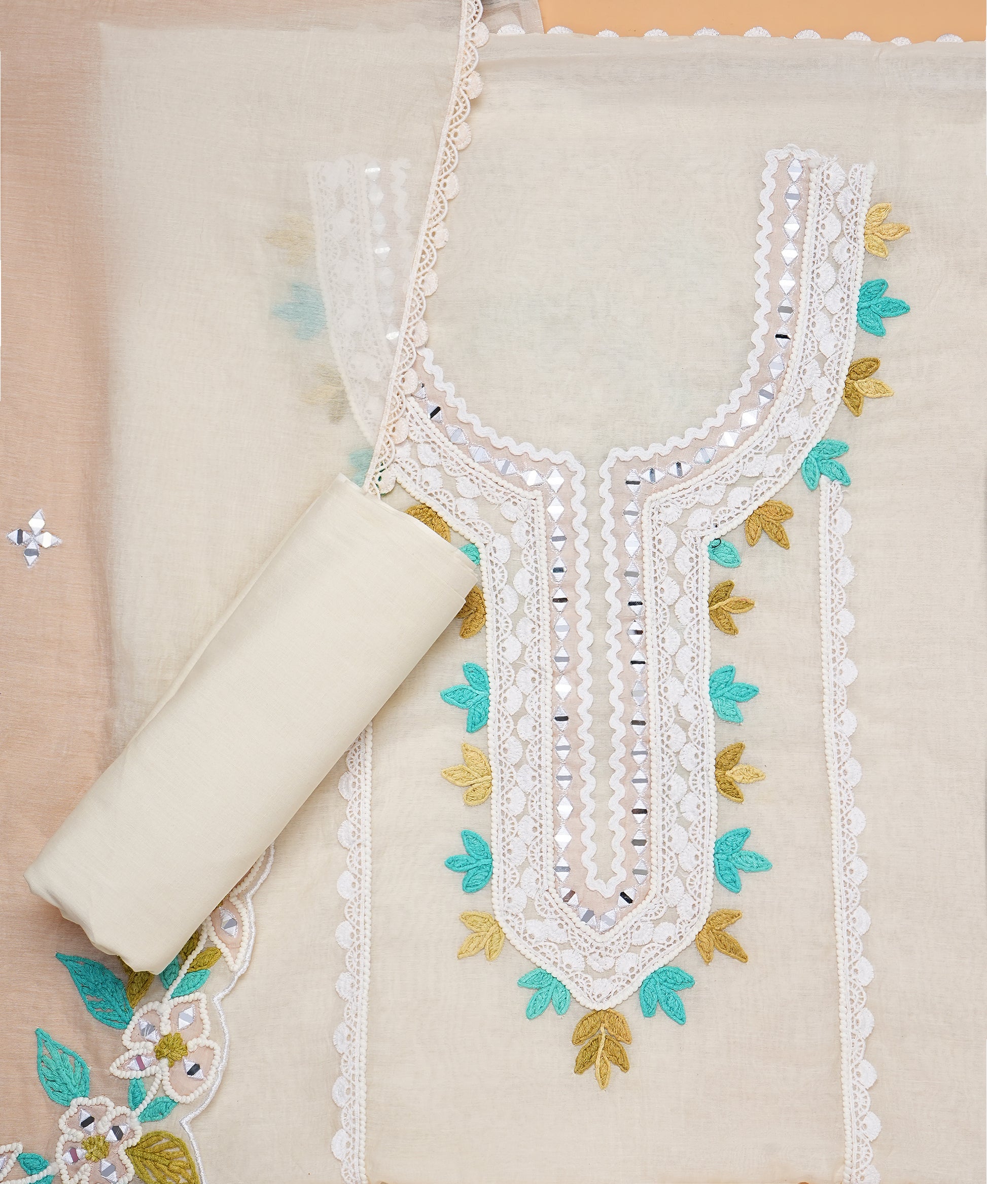 AVARAYA UNSTITCHED DRESS MATERIAL
