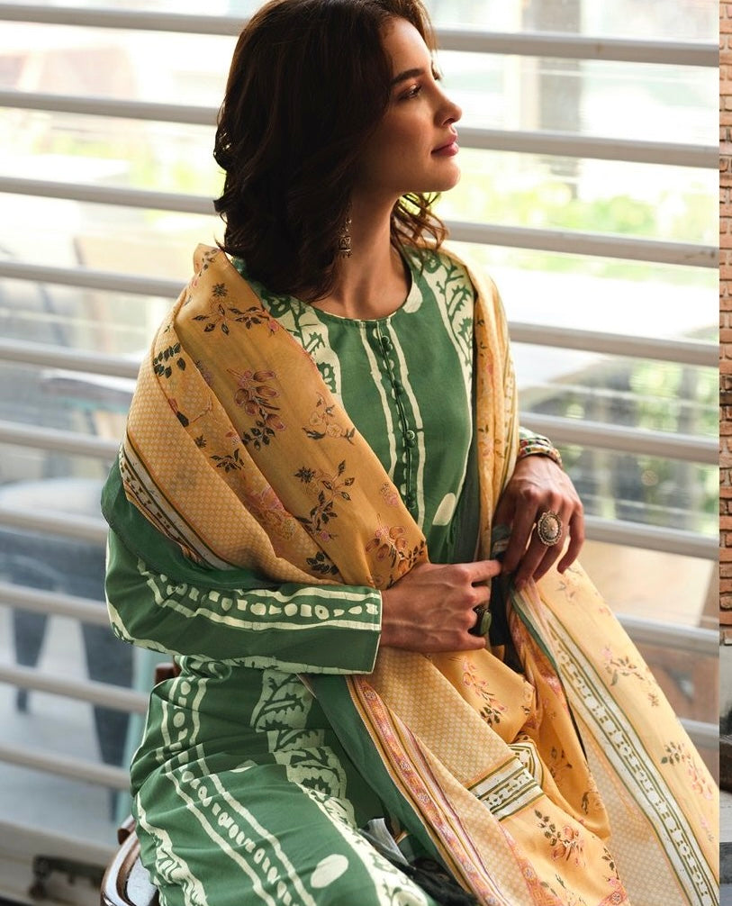 UNSTITCHED JAAM COTTON SUIT