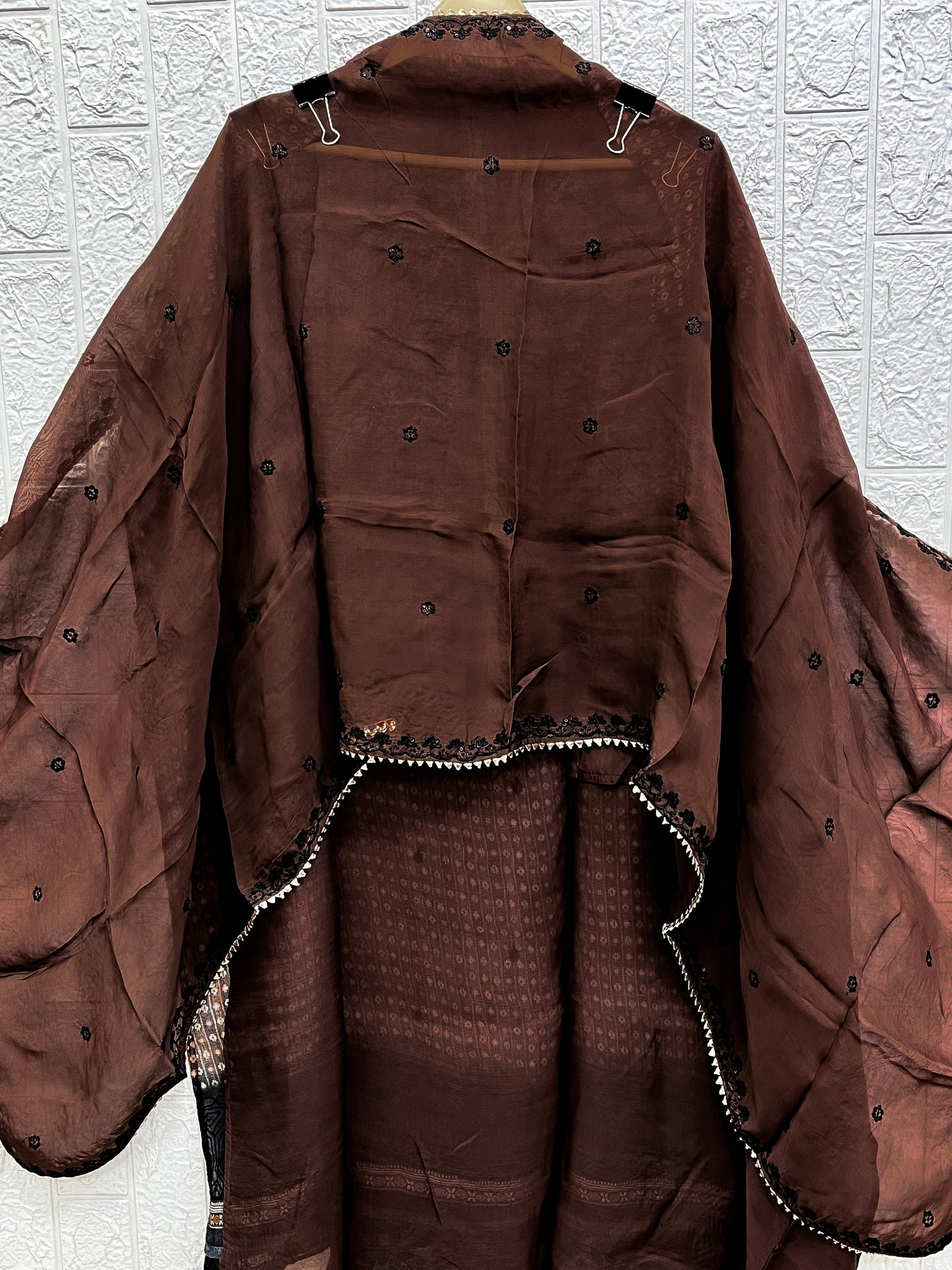 DIGITAL PRINT ORGANZA SUIT