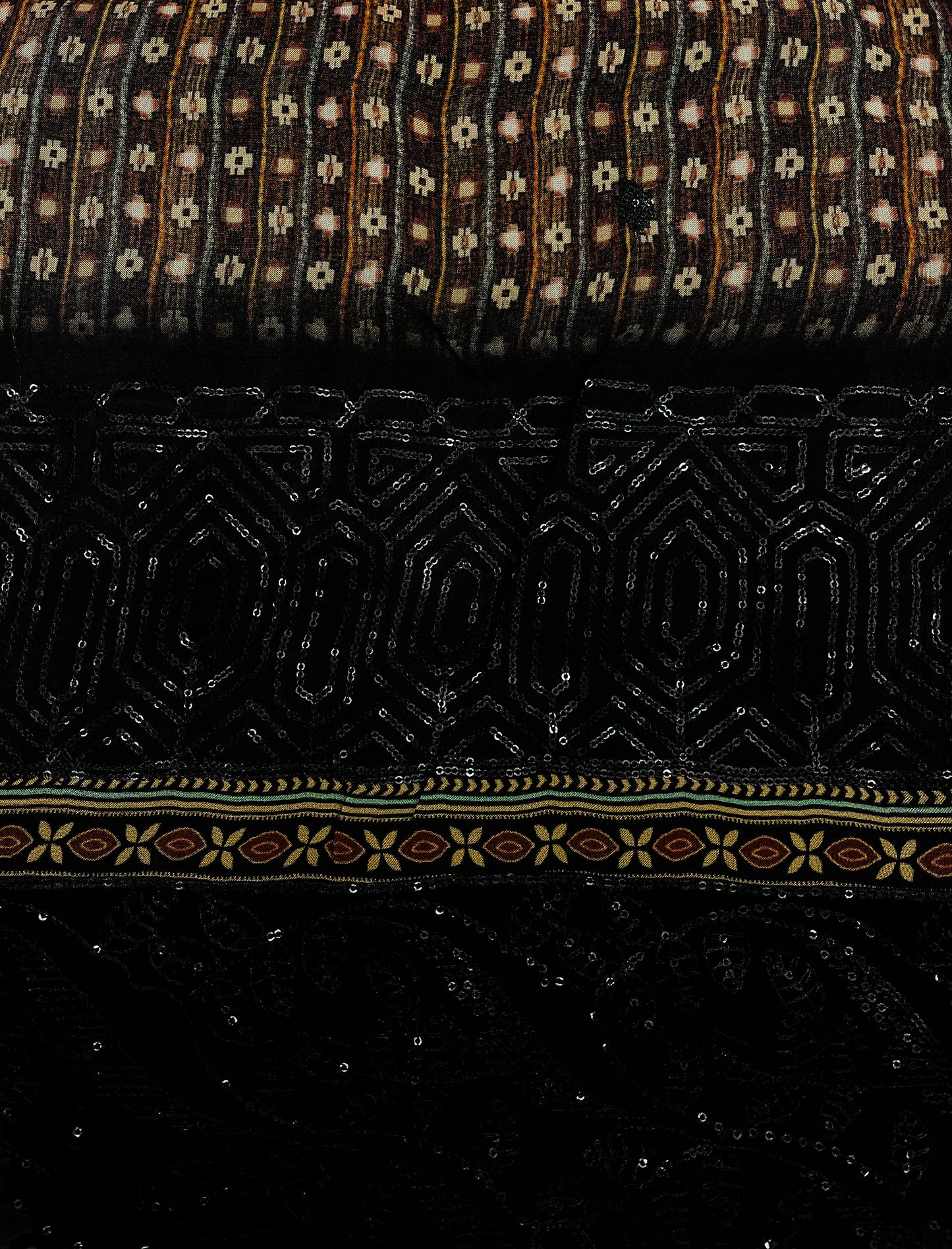 DIGITAL PRINT ORGANZA SUIT