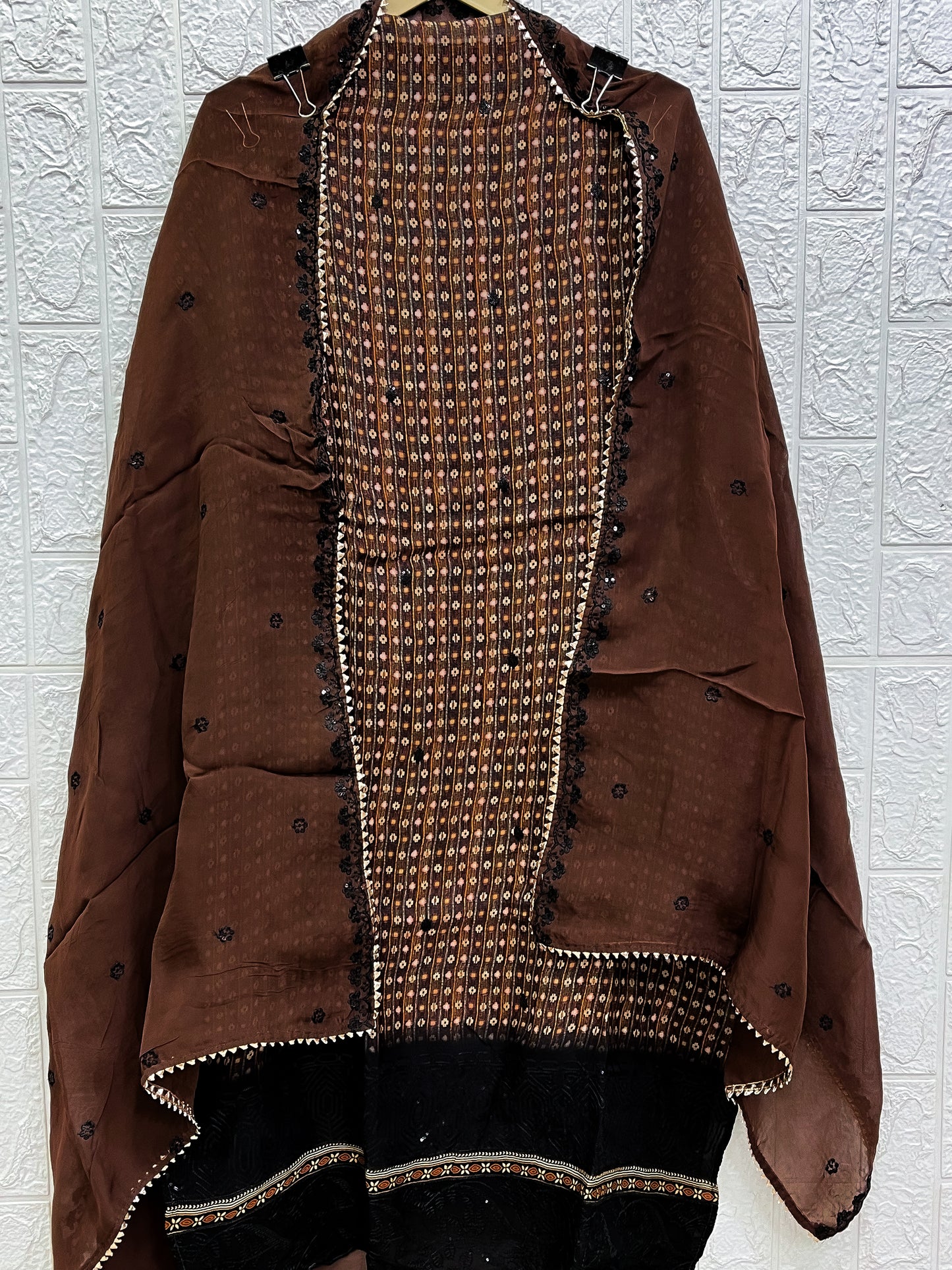 DIGITAL PRINT ORGANZA SUIT