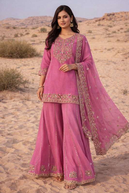 Readymade Sharara Suit Set