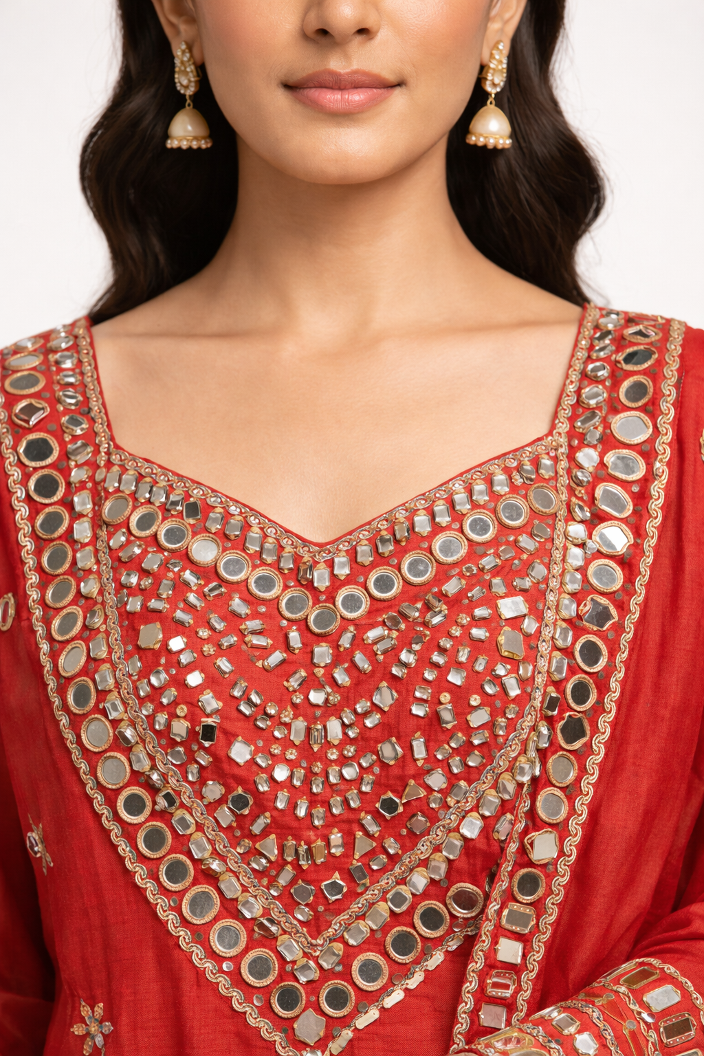 Readymade Shimmer Tissue Pant Suit