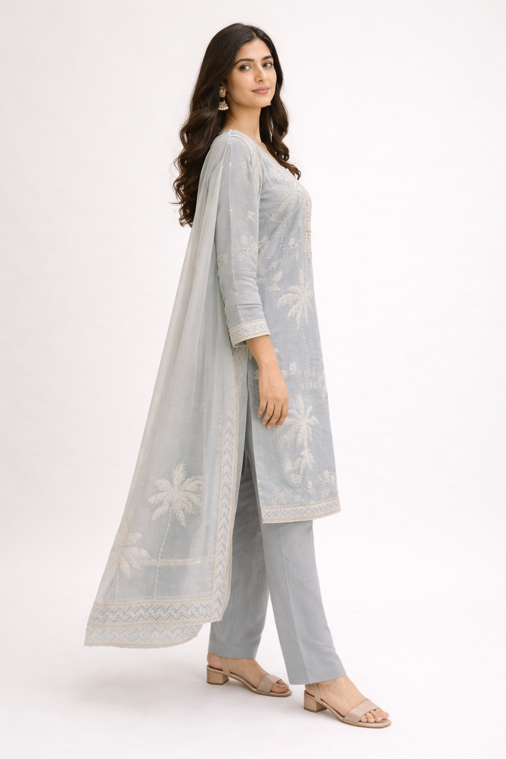 Unstitched Cotton Salwar Suit