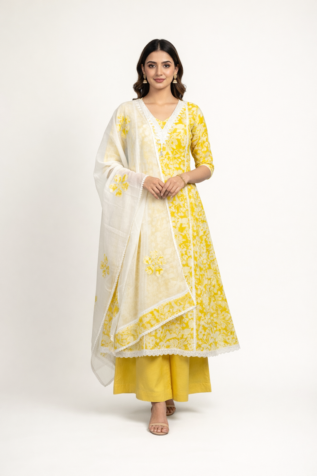 Unstitched Cotton Salwar Suit
