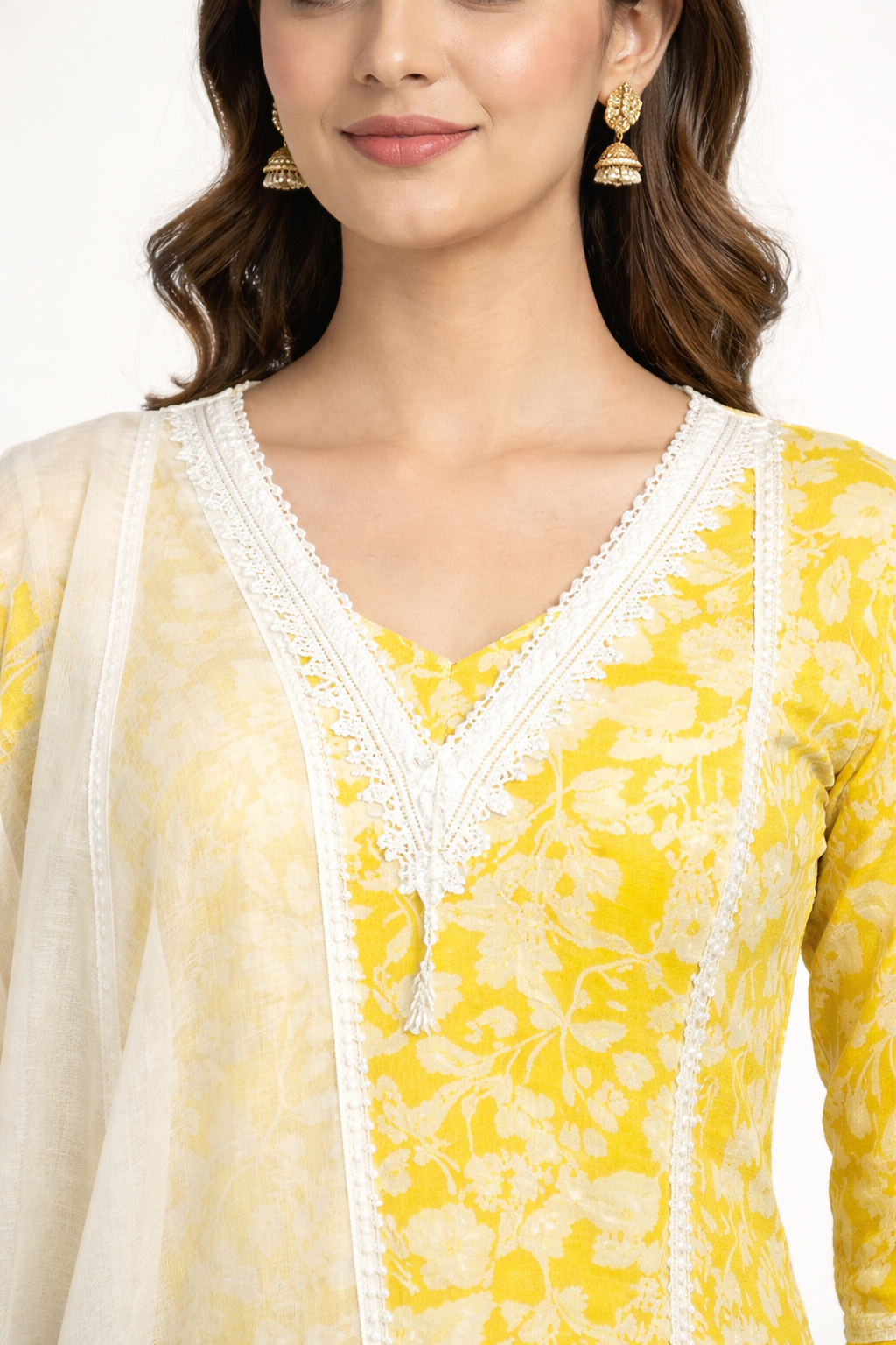 Unstitched Cotton Salwar Suit