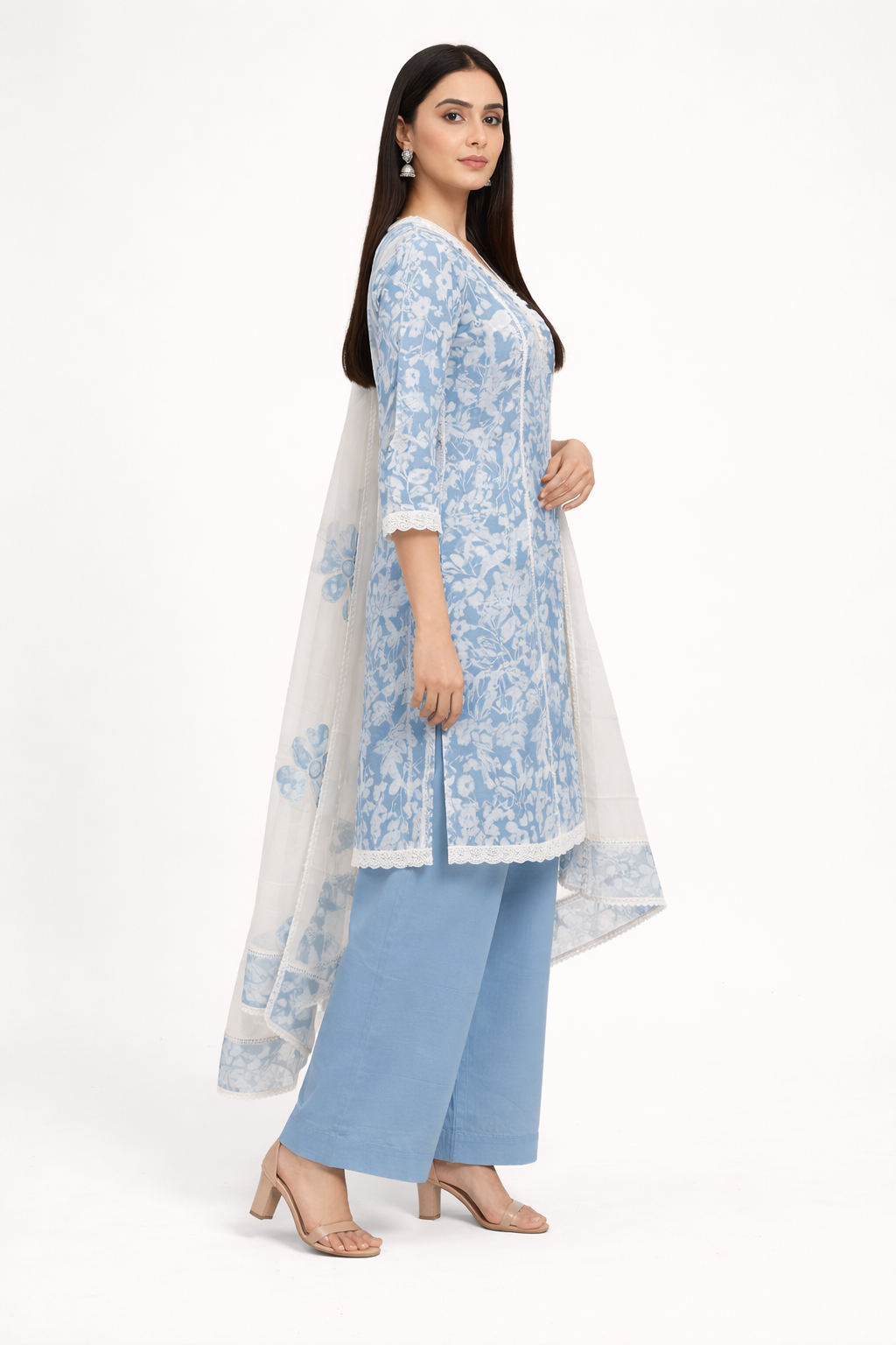 Unstitched Cotton Salwar Suit