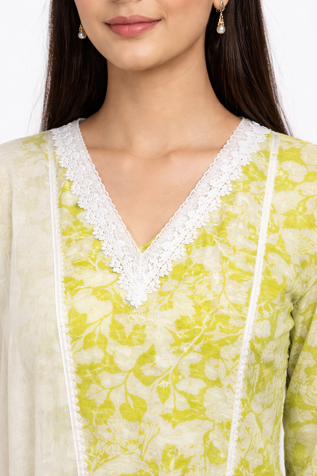 Unstitched Cotton Salwar Suit