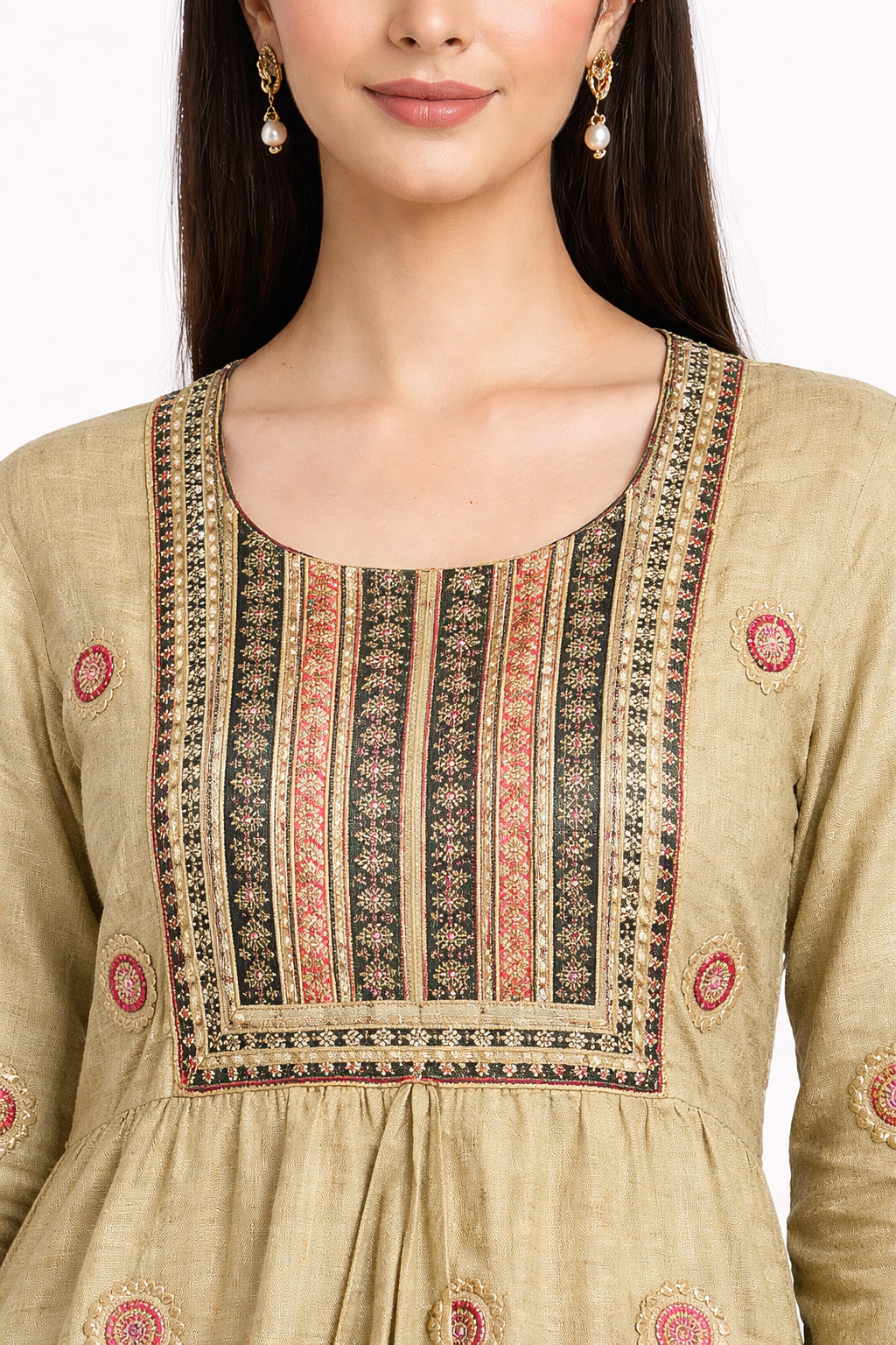 Readymade Shimmer Tissue Co-Ord Set