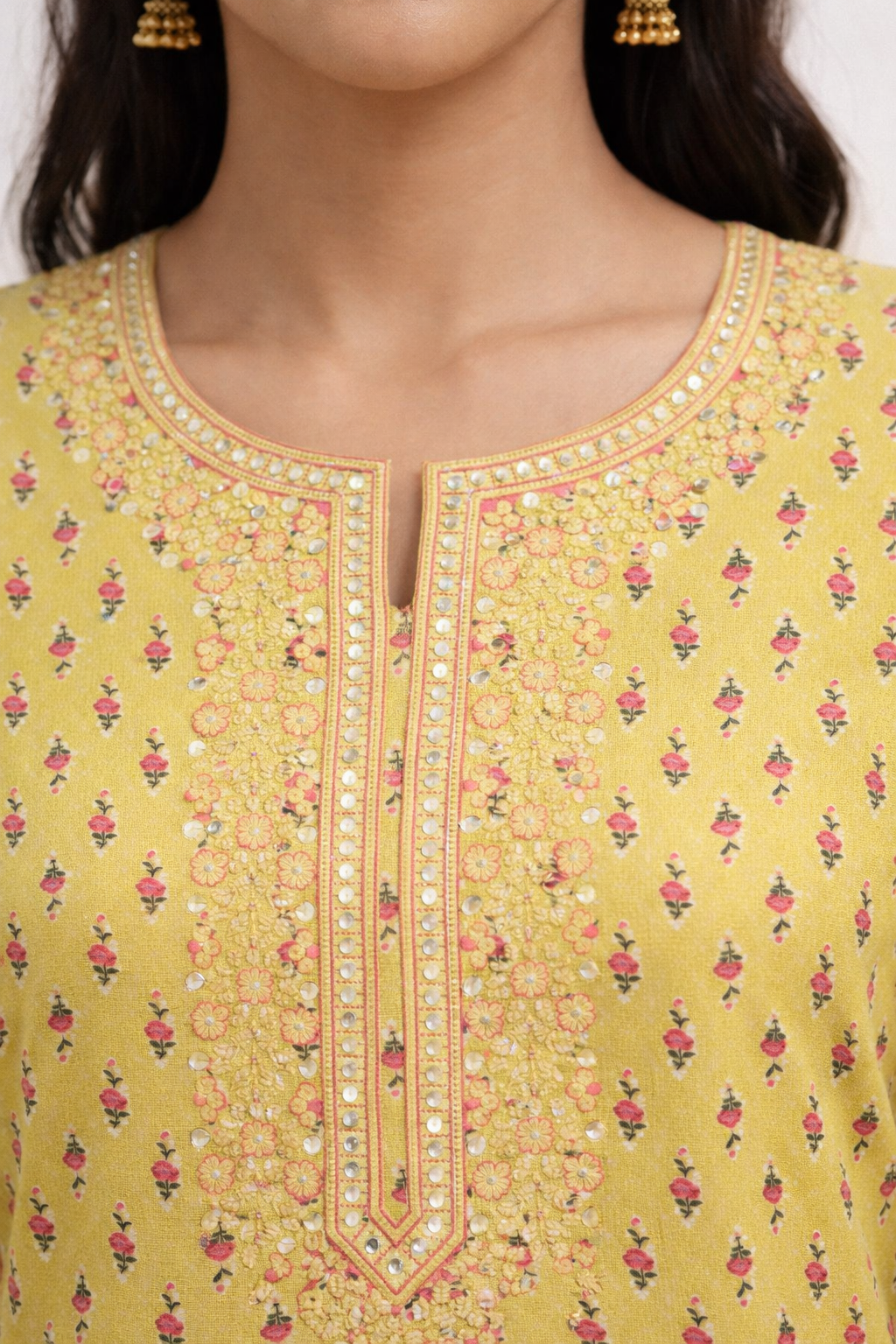 Unstitched Cotton Print Salwar Suit