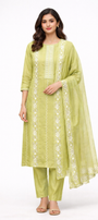 Unstitched Jaam Cotton Salwar Suit