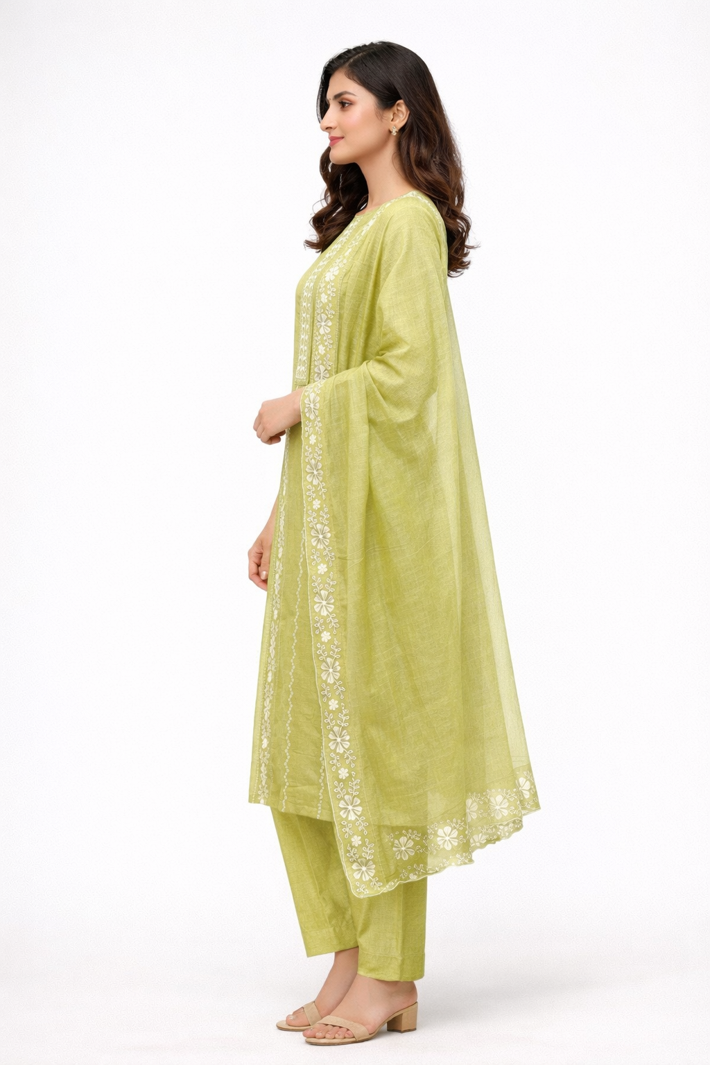 Unstitched Jaam Cotton Salwar Suit