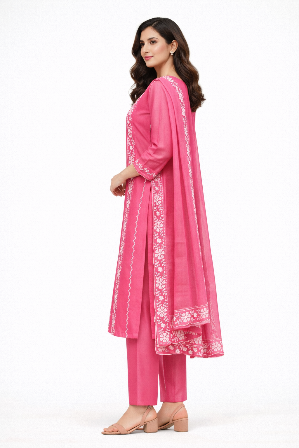 Unstitched Jaam Cotton Salwar Suit