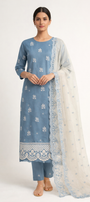 Unstitched Jaam Cotton Salwar Suit