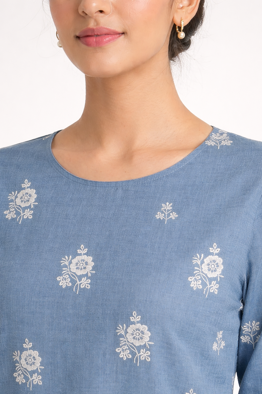 Unstitched Jaam Cotton Salwar Suit