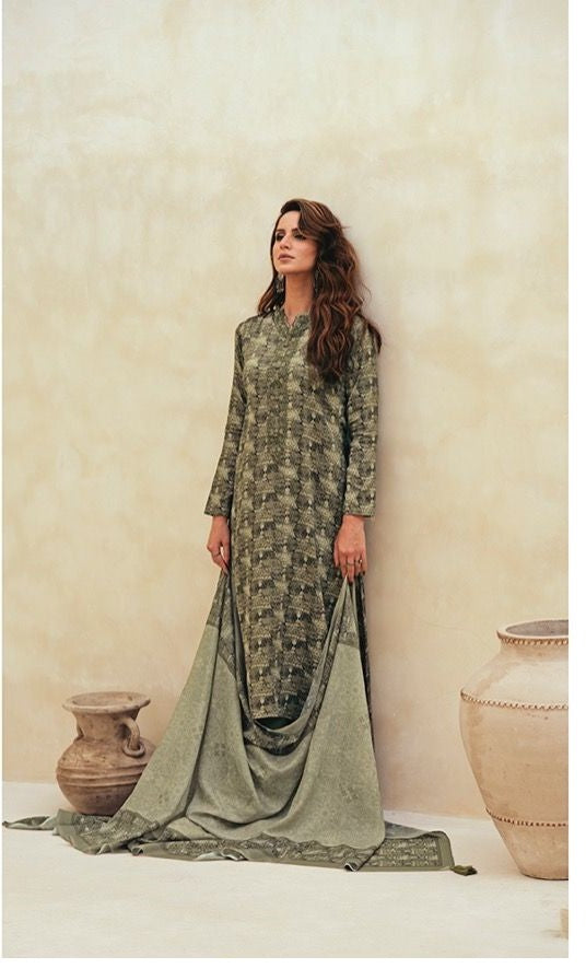 UNSTITCHED JAAM COTTON SUIT