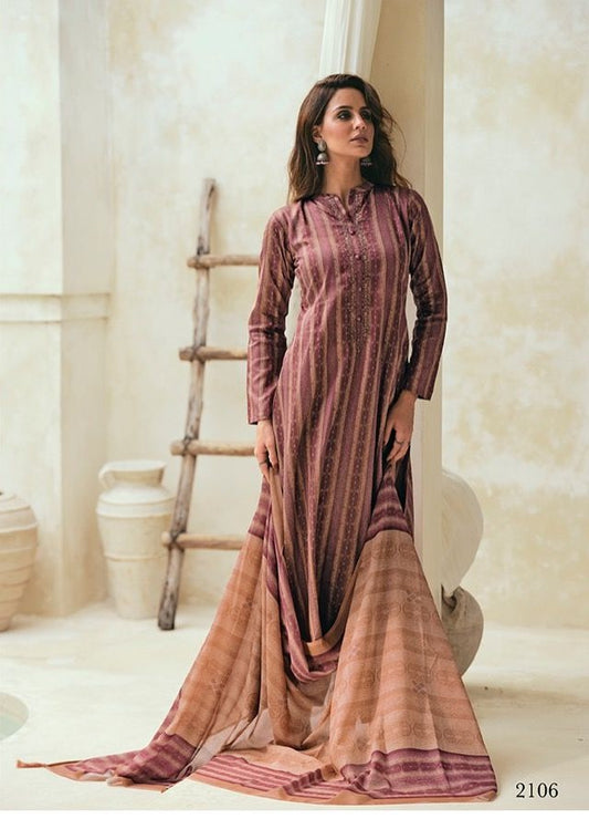 UNSTITCHED JAAM COTTON SUIT