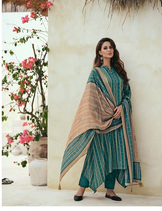 UNSTITCHED JAAM COTTON SUIT
